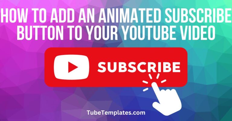 add an animated subscribe button