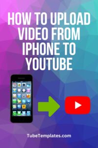 upload video from iphone